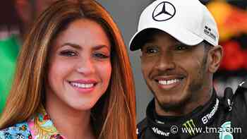 Shakira Hang Out with Lewis Hamilton After Latest F1 Race