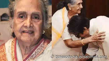Amitabh Bachchan mourns the demise of 'gentle, generous, caring mother' Sulochana Latkar, pens emotional tribute