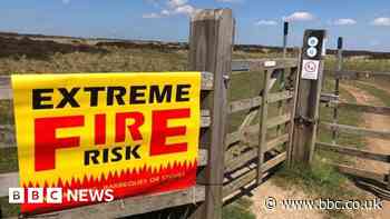 North York Moors fire alert issued as dry spell continues