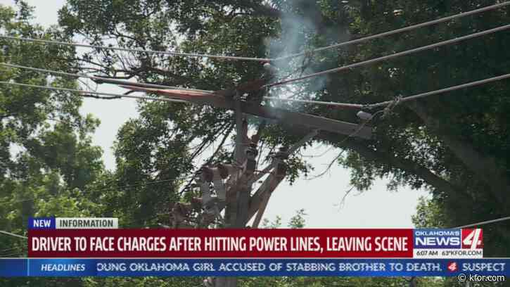 Police: Dump truck driver to blame for downed power lines