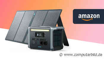 Amazon: Gute Anker Powerstation mit Solarpanel für 1.299 Euro