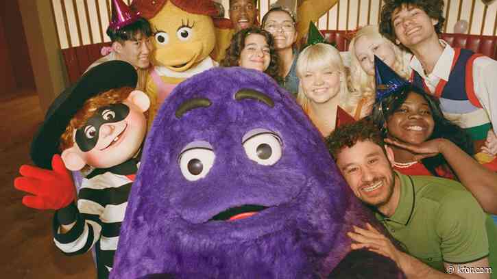 Grimace has inspired a new McDonald's meal. But what the heck is he?