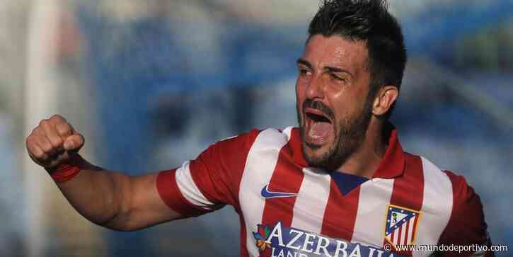 David Villa: "El Atlético fue intenso, ahora tengo más contacto con sus aficionados"