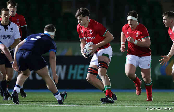 Wales announce squad for World Rugby U20 Championship