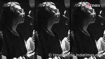 Watch: Prarthana Indrajith records the song 'Mullaanu' for 'O Baby'