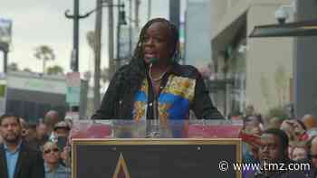Tupac Gets Hollywood Star as His Sister Holds Back Tears in Tribute