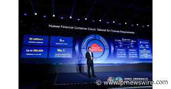 A Huawei Cloud lança o Financial Container Cloud para Permitir a Computação Nativa em Nuvem para Bancos Centrais