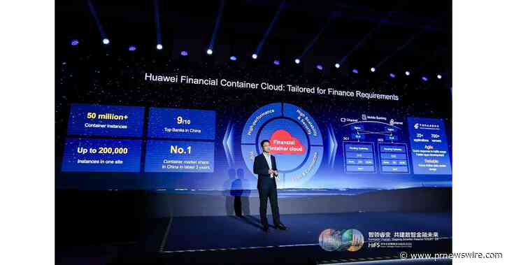 Huawei Cloud запускает контейнерный сервис для облачного банковского обслуживания