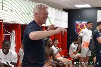 David Moyes dances to The Proclaimers classic in jubilant West Ham celebrations after Conference League