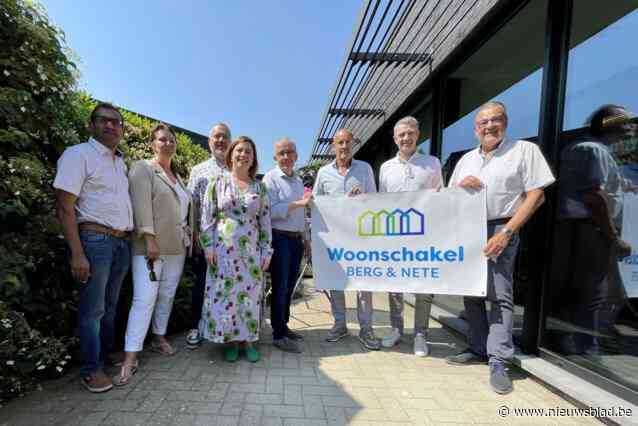 Woonschakel Berg & Nete staat in de startblokken: vier gemeenten bundelen sociaal woonaanbod