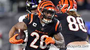 Joe Mixon was “not at all” worried about his future with Bengals this offseason