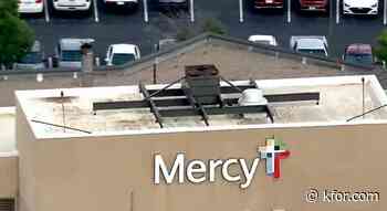 Mercy Hospital's cross taken down for repairs