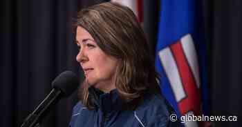 Alberta Premier Danielle Smith deflects when asked about wildfires and climate change