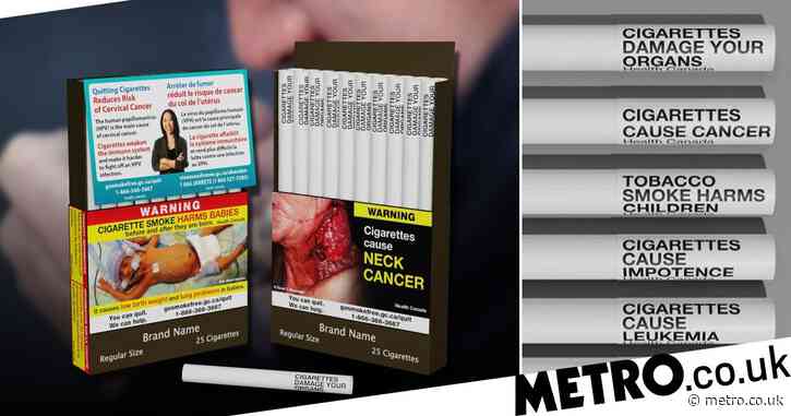 Calls for health warning labels to be put on individual cigarettes