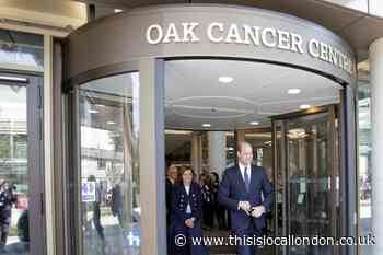 Prince William opens new cancer treatment facility at Royal Marsden