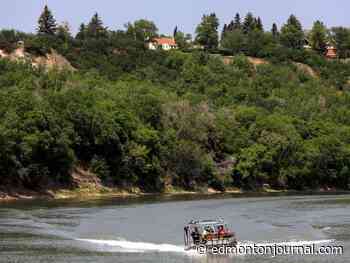 What are the risks of enjoying the North Saskatchewan River in Edmonton?