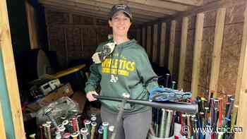 Sporting goods being donated to families in fire zones