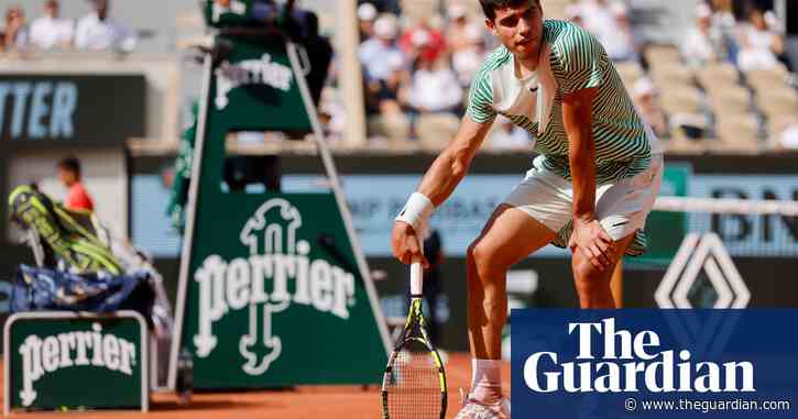 Alcaraz says French Open semi-final cramps were caused by nerves