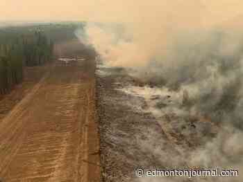 Wildfire forces Edson residents from their homes for second time