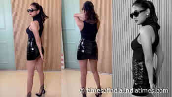 Sonal Chauhan slays in a black outfit. Take a look