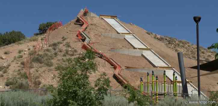 City of Albuquerque to open largest playground slides in the state