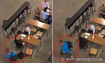 CCTV Footage Captures The Shocking Moment A Brazen Thief Swipes Bag In ...