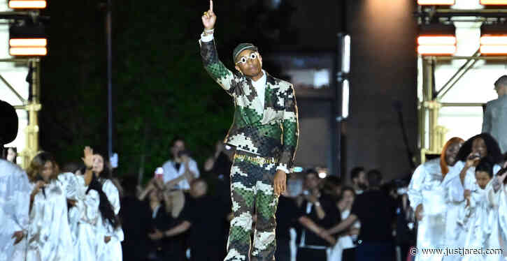 Pharrell Williams Debuts First Collection for Louis Vuitton - See Every Runway Look Here!
