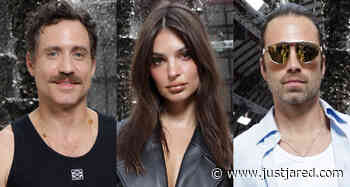 Edgar Ramirez Shows Off His Muscles at Loewe Fashion Show Alongside Emily Ratajkowski, Sebastian Stan, & More!