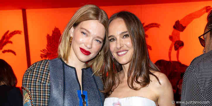 Natalie Portman Reunites With Lea Seydoux Front Row For Christian Dior ...