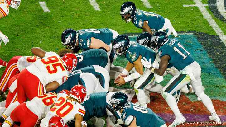Dallas Goedert: Defenses called us "soft," said "run a real play" whenever we ran our QB sneak