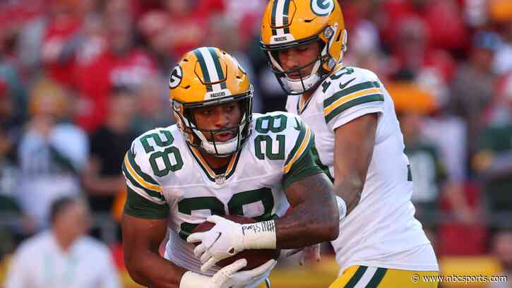 AJ Dillon: Everyone would run through a wall for Jordan Love