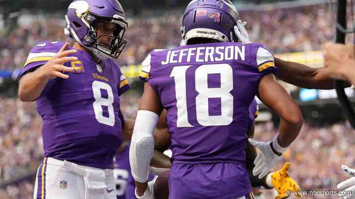 Kirk Cousins on Justin Jefferson not calling him a Top 5 QB: "People have to be honest"