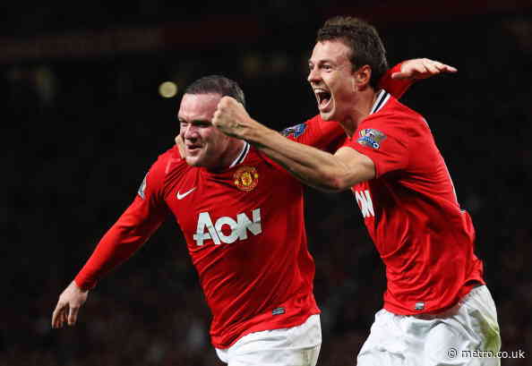 Wayne Rooney hails ‘fantastic’ Jonny Evans after shock Manchester United return
