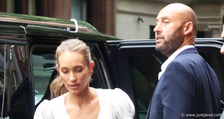 Derek Jeter & Wife Hannah Make Rare Appearance in NYC After Secretly Welcomed Baby No. 4