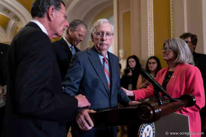 senate-gop-leader-mitch-mcconnell-briefly-leaves-news-conference-after