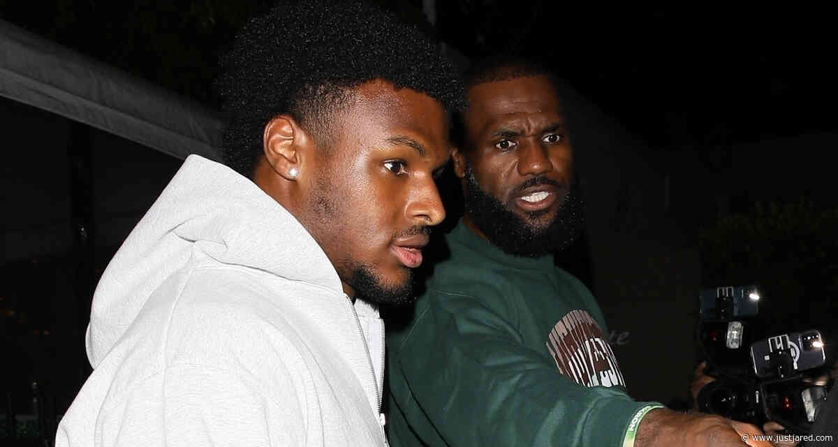 Bronny James Steps Out for First Time Since Cardiac Arrest, Grabs Dinner with Dad LeBron James & Family