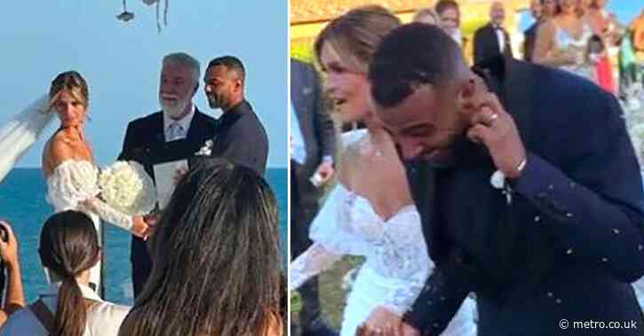 Ashley Cole marries partner Sharon Canu in romantic Italian ceremony – 12 years after divorce from Cheryl