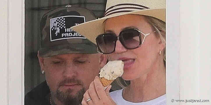 Cameron Diaz & Benji Madden Enjoy Ice Cream Date In Rare Sighting