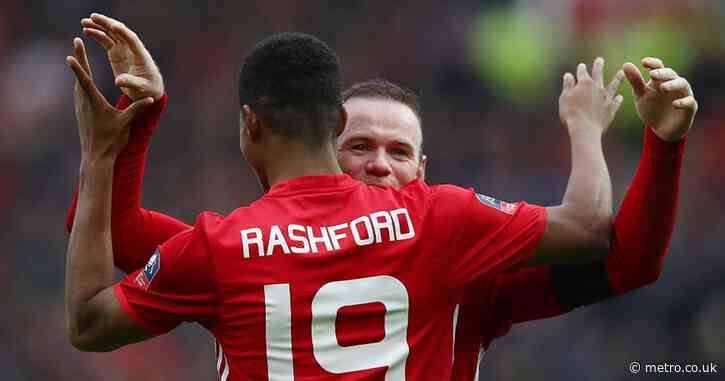 Marcus Rashford reveals Wayne Rooney message as he targets Manchester United goal-scoring record