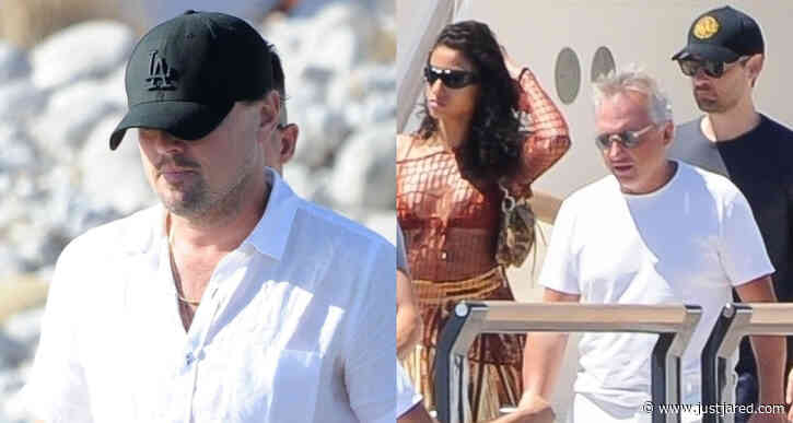 Leonardo DiCaprio & Tobey Maguire Vacation with Dutch Model Imaan Hammam in Ibiza