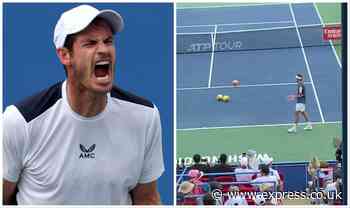 Andy Murray crashes out of Citi Open with Taylor Fritz loss as climate protest halts play