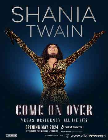 Shania Twain Returning To Vegas With 'Shania Twain: Come On Over' Residency