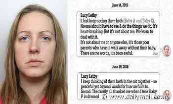 Revealed: The disturbing text messages Lucy Letby sent at the time she ...