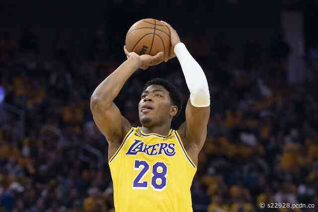 Lakers Video: Rui Hachimura Plays Tennis With Naomi Osaka
