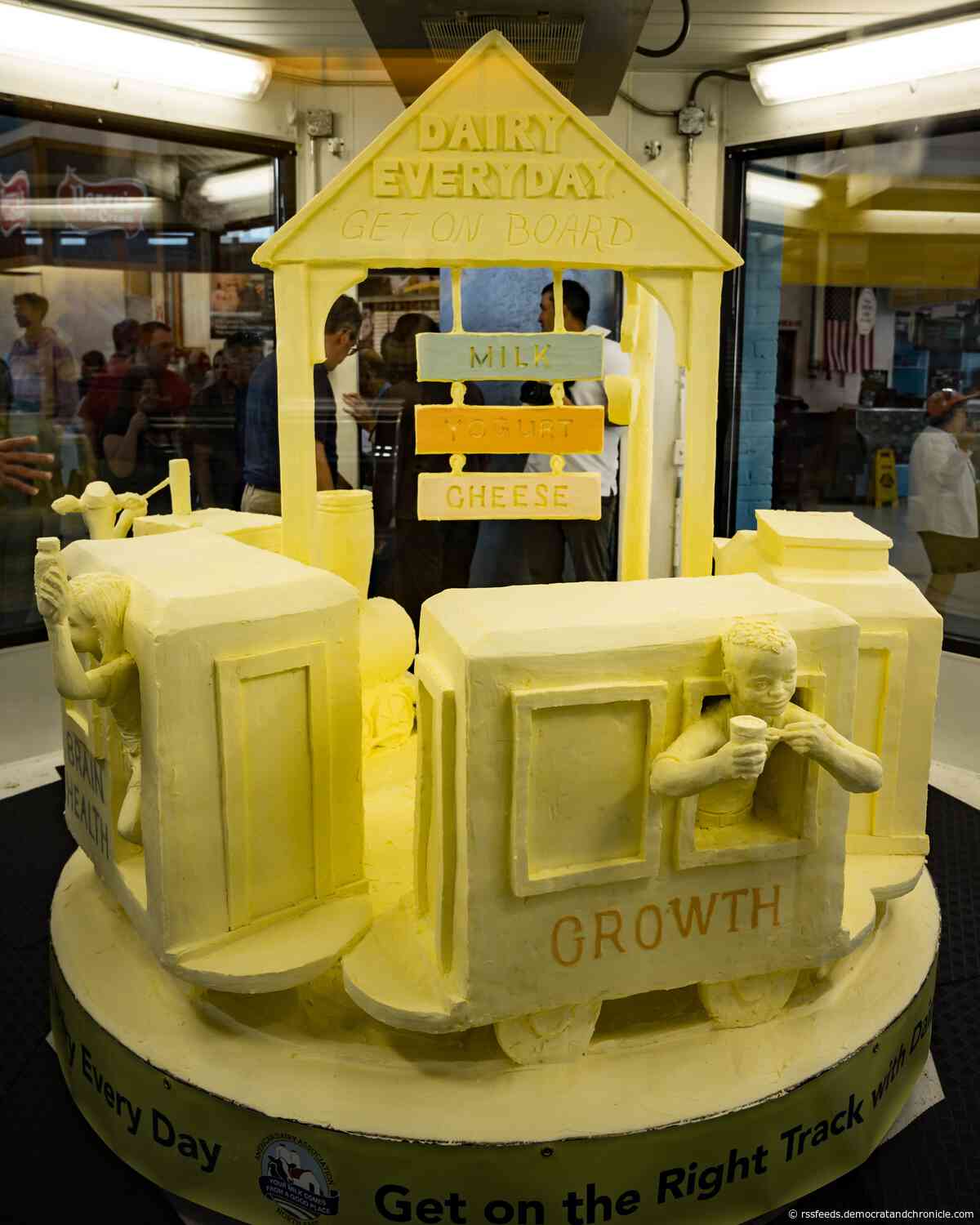 New York State Fair churns out another one: 800-pound butter sculpture unveiled for 2023