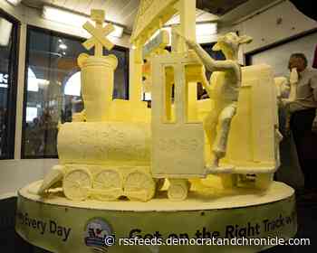 What is this year's NY State Fair butter sculpture? See photos