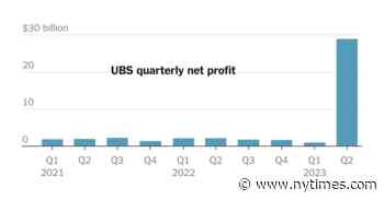UBS Reports $29 Billion Profit, a Record
