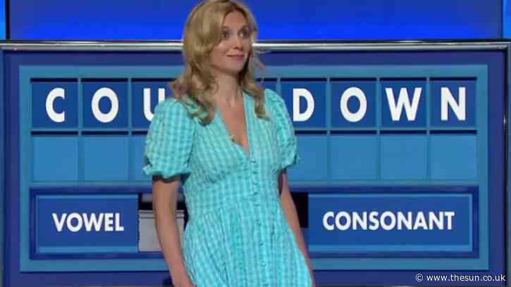 Rachel Riley branded ‘naughty girl of Countdown’ as she dazzles Channel 4 viewers in low-cut dress