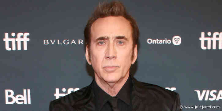 Nicolas Cage Hits TIFF Red Carpet for 'Dream Scenario' Premiere Wearing All-Black!