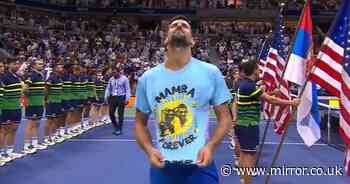 Novak Djokovic pays tribute to Kobe Bryant after matching Grand Slam record at US Open